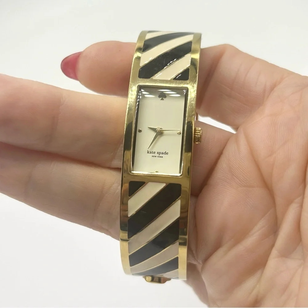 Kate Spade Carousel Earn Your Stripes Bangle Watch